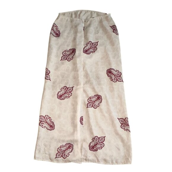 Uniform John Paul Richard Vintage Maxi Skirt-khaki/Tan-Size 10-GUC - Picture 5 of 7